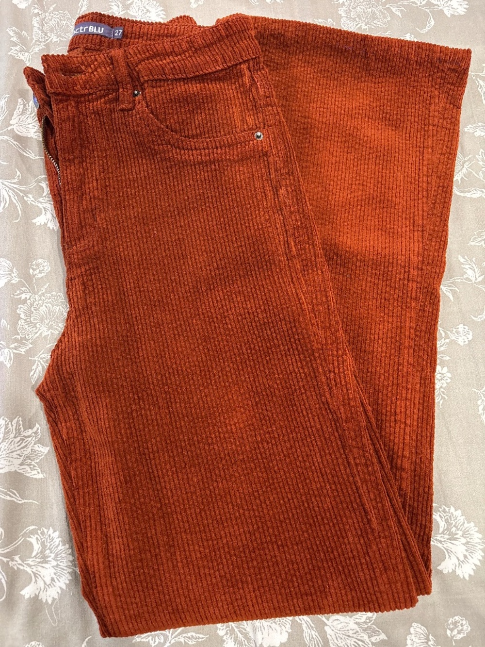 Tractr Blu High-Rise Corduroy Flares